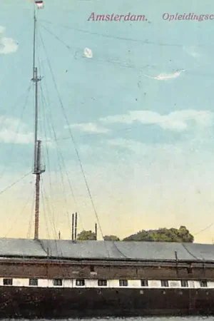 Amsterdam Opleidingsschip Wassenaar 1914 Marine Scheepvaart HC44439 Zamów teraz