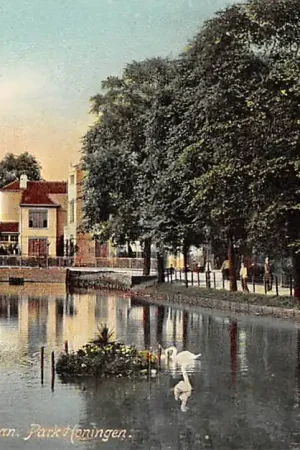 Rotterdam Vijverlaan Park Honingen 1907 HC44440 Ostatnia szansa