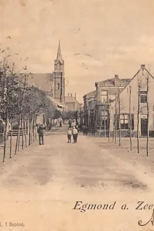 Szybka dostawa Egmond aan Zee Voorstraat Kleinrondstempel 1901 HC44330
