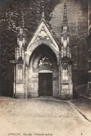 Utrecht Poortje kloostergang type fotokaart HC44269 Niska cena