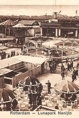 Wyprzedaż Rotterdam Nenijto Tentoonstelling 1928 Lunapark Nenijto Kermis HC44196