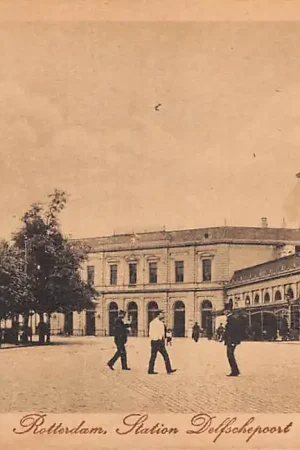 Rotterdam Station Delftschepoort Spoorwegen HC44090 Ostatnia szansa