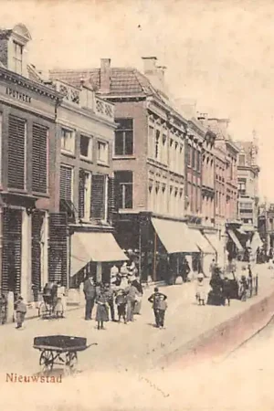 Autentyczny Leeuwarden Nieuwstad Friesche Handels bank 1900 HC44052