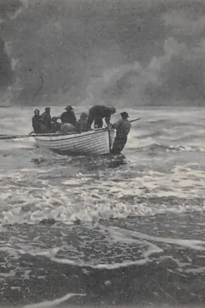 Zandvoort aan Zee Stranding der Alba Reddingsboot Scheepsramp 1905 HC43861 Szybka dostawa