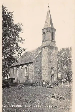 Darmowa dostawa Woltersum Ned. Hervormde Kerk Fotokaart Van der List Groningen HC43979