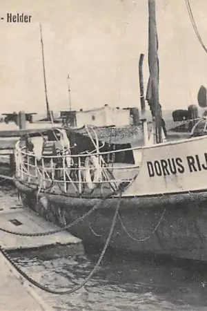 Den Helder Reddingsboot Dorus Rijkers 1929 Schepen Scheepvaart HC43818 Ostatnia szansa