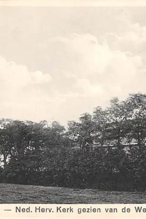 Ekspresowa dostawa Tietjerk Ned. Hervormde Kerk gezien van de Westzijde Tietjerksteradeel HC43821