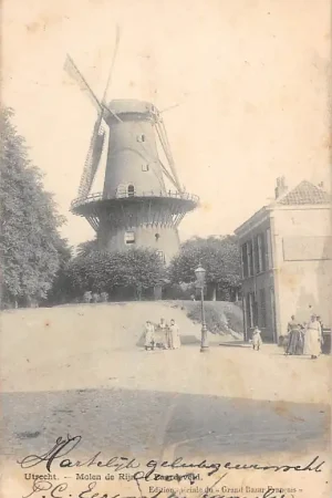 Wyprzedaż Utrecht Paardeveld Molen de Rijn 1906 HC43738