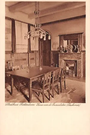 Tylko dziś Rotterdam Coolsingel Stadhuis Kamer voor de Journalisten Perskamer HC43430