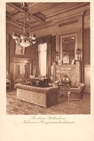 Zamów teraz Rotterdam Coolsingel Stadhuis Interieur Burgemeesterskamer HC43426