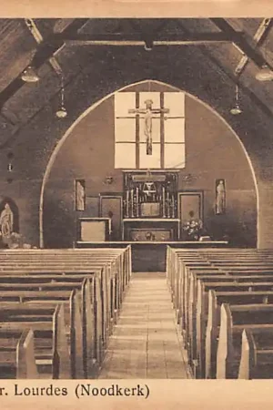 Zamów teraz 's-Gravenhage Berkenboschblokstraat Parochie kerk O.L. Vr. Lourdes Noodkerk HC43323