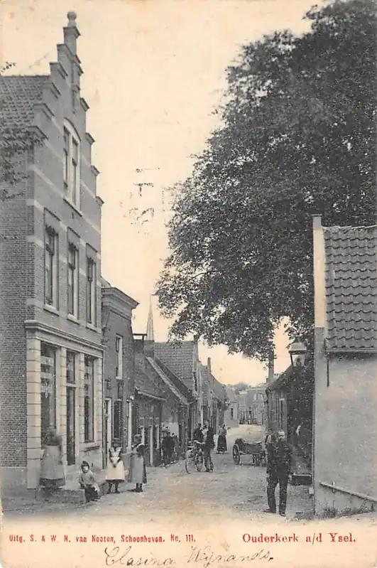 Tylko dziś Ouderkerk aan den IJssel 1904 Van Nooten Schoonhoven No. 11. HC43313
