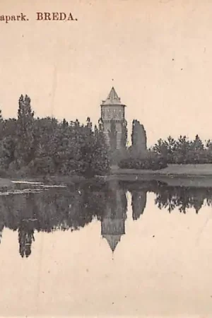 Breda Wilhelminapark met watertoren 1912 HC43232 Darmowa dostawa