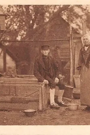 Blaricum In het hoenderpark Klederdracht HC43045 Tylko dziś