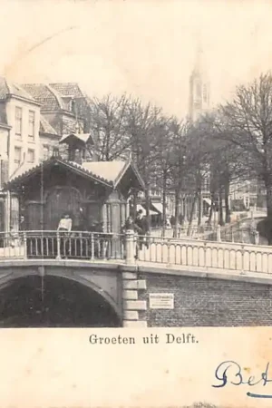 Delft Groeten uit 1900 HC42985 Ekspresowa dostawa