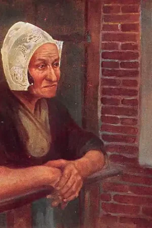 Wysoka jakość Blaricum Oudje Klederdracht Laren Gooi 1908 HC42683