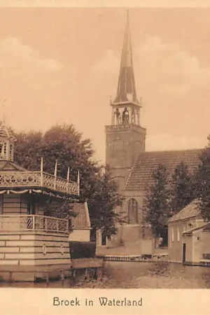 Darmowa dostawa Broek in Waterland met kerk HC42675