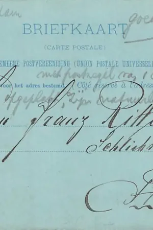 Amsterdam - Praag Briefkaart 1981 Kleinrondstempel Filatelie HC42498 Ekspresowa dostawa