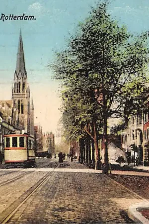 Rotterdam Westzeedijk met RET Tram 1913 HC41826 Oferta