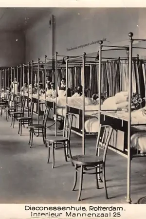Rotterdam Westersingel 115 Diaconessenhuis Kapel Ziekenhuis 1937 HC41754 Tylko dziś