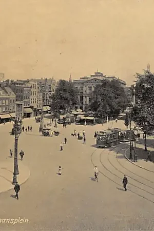 Bezpieczna płatność Rotterdam Boymansplein met RET Tram 1907 HC41892