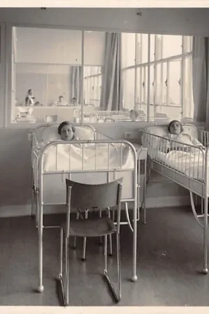 Rotterdam Westersingel 115 Diaconessenhuis Kinderafdeeling Ziekenhuis 1941 HC41752 Rabat