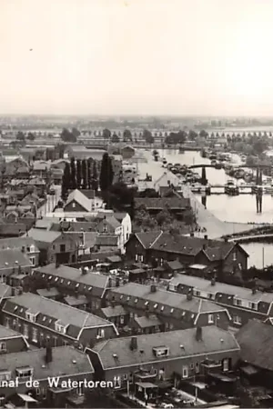 Ekspresowa dostawa Terneuzen Panorama vanaf de Watertoren 1958 Zeeuws-Vlaanderen HC41640