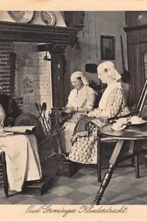 Tani Groningen Oud Groninger Kleederdracht Klederdracht Vintage HC41404