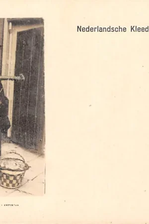 Zeeland Nederlandsche Kleederdrachten 1900 Klederdracht Vintage HC41270 Najlepsza cena