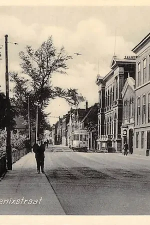 Szybka dostawa Delft Phoenixstraat met HTM Tram HC41145
