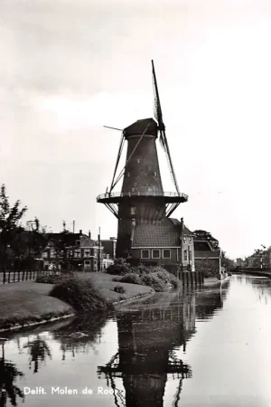 Delft Molen De Roos 1964 HC41107 Darmowa dostawa