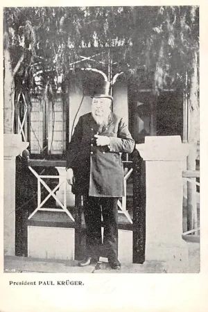 Zuid-Afrika Boerenoorlog 1900 President Paul Kruger Militair South Africa Afrika HC40999 Tani