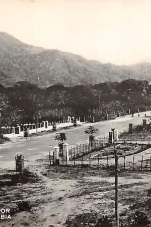 Colombia Santa Marta Avenida del Libertador Fotokaart Zuid-Amerika HC40812 Wyprzedaż