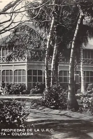 Colombia Santa Marta Quinta de propiedad de la U.F.C. Fotokaart Zuid-Amerika HC40806 Promocja