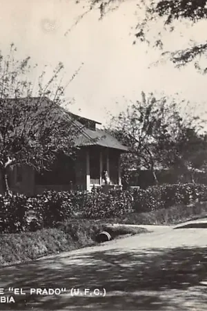 Colombia Santa Marta Jardines y Quintas de El Prado (U.F.C.) Auto Fotokaart Zuid-Amerika HC40801 Darmowa dostawa