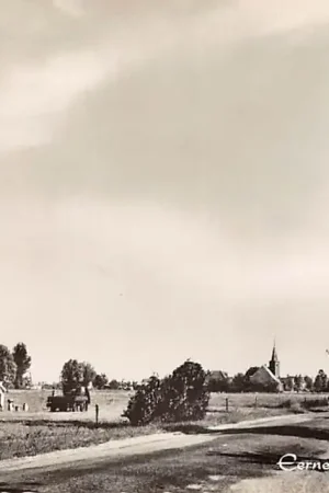 Eernewoude Dorpsgezicht Auto VW Friesland 1960 HC40796 Darmowa dostawa