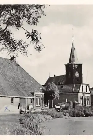 Eernewoude Friesland 1947 Later afgebrande boerderij HC40795 Nowość