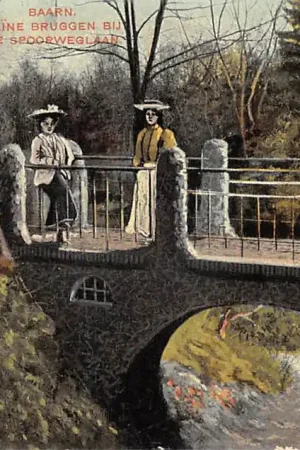 Baarn Ruïne bruggen bij de Spoorweglaan 1908 HC40725 Oferta