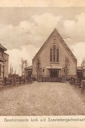 Wyprzedaż Soest Gereformeerde kerk a\\/d Soesterbergschestraatweg 1930 HC40678
