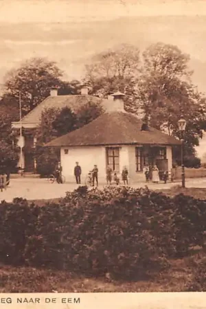 Baarn Tol huisje weg naar de Eem 1933 HC40328 Wyprzedaż
