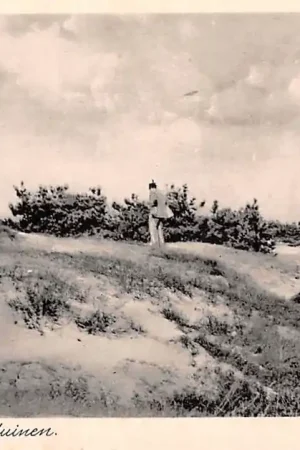 Autentyczny Soest Soester duinen met ruiter te paard HC40234