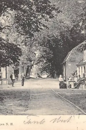 Tylko dziś Bergen (NH) Café Duinvermaak 1904 HC39706