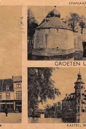 Breda Groeten uit Toren Groote Kerk Spanjaardsgat Kasteel Bouvigne HC39314 Bezpieczna płatność