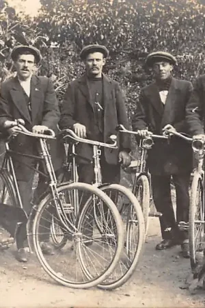 Darmowa dostawa Ammerstol Vier heren met fietsen Fotokaart Krimpenerwaard HC39192