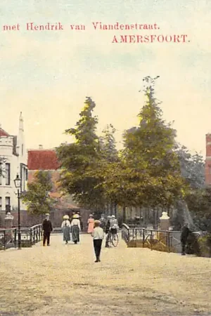 Amersfoort Plantsoen met Hendrik van Viandenstraat 1915 HC39166 Popularny
