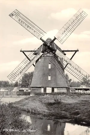 Darmowa dostawa Voorburg Molen de Vlieger 1972 HC39275