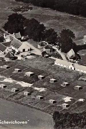 Tani Leersum C.V.I. Proefboerderij Schevichoven Luchtfoto 1955 HC38774