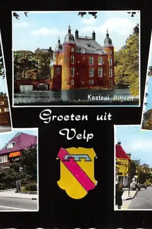 Ekspresowa dostawa Velp Groeten uit 1964 R.K. kerk Kasteel Biljoen De oude Toren Flat Daalhuizen en Hoofdstraat HC38648