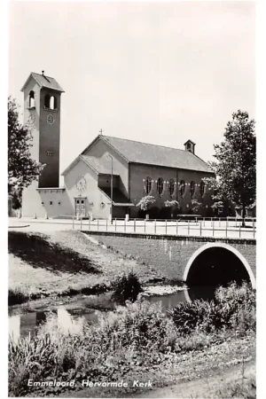 Emmeloord Hervormde Kerk 1958 Flevoland HC38567 Zwrot pieniędzy