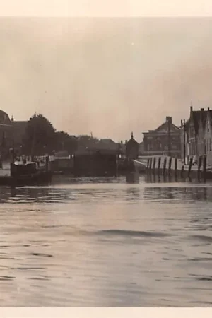 Puttershoek Haven 1949 Hoeksche Waard HC38424 Autentyczny